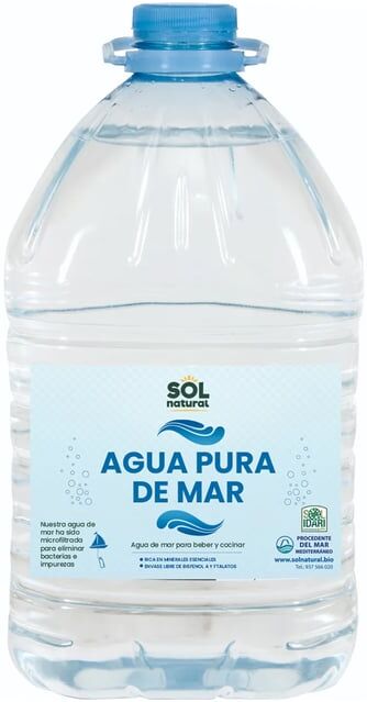 Sol Natural ÁGUA DO MAR GARRAFÃO 2L
