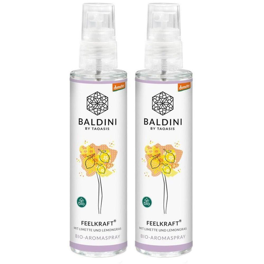 Baldini Feelkraft Bio/demeter Raumspray 2x 2x50 ml Spray