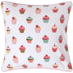 KISSENHÜLLE Cupcakes 60/60 cm