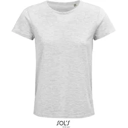 SOLS Damen Bio T-Shirt 03581 ash (heather) XXL