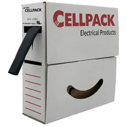 Cellpack Schrumpfschlauch SB/6-2/schwarz/10m