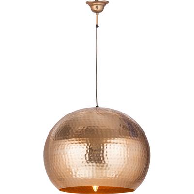 KAYOOM Hängeleuchte "Fabricia", gold (goldfarben), 1, Ø 47cm H: 35cm, 1 Stk., Leuchten, Metall-Hängeleuchte im Industrial-Style, handgefertigt in Glockenform, Hängeleuchte