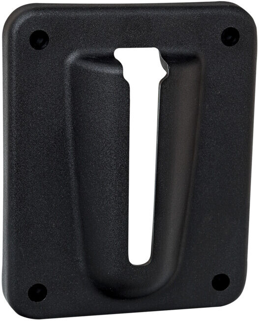 MORAVIA Clip mural magnétique en plastique noir pour produits Skipper (179.23.841)