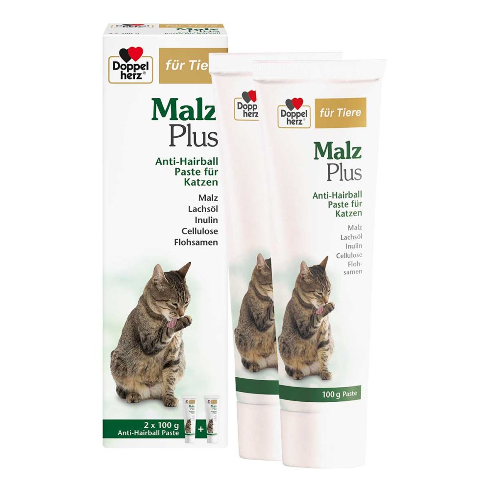 Queisser Pharma GmbH & Co. KG Doppelherz Für Tiere Malz Plus Anti-hairb.pas.kat. 19745300