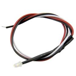 Sol Expert 62400 Bi-Color-LED, 3 mm LED Dauerlicht mit Kabel Passend für (Modellbahn): Digital 1 St.