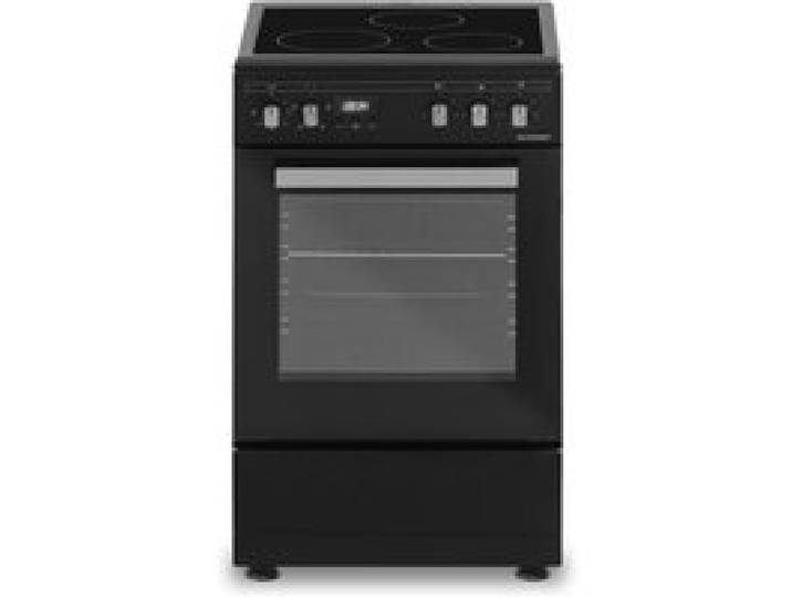 Schneider SCCV53C-BM - Cuisinière vitrocéramique black mat