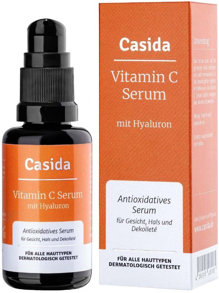 Casida Vitamin C SERUM+Hyaluron 30 ml Flüssigkeit