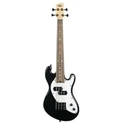 Kala U-Bass Solid Body 4-String Fretted, Black, w/ Bag