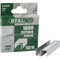 Polsterklammern Typ A 14 mm Höhe Packung mit 1000 Stück STALCO S-21214