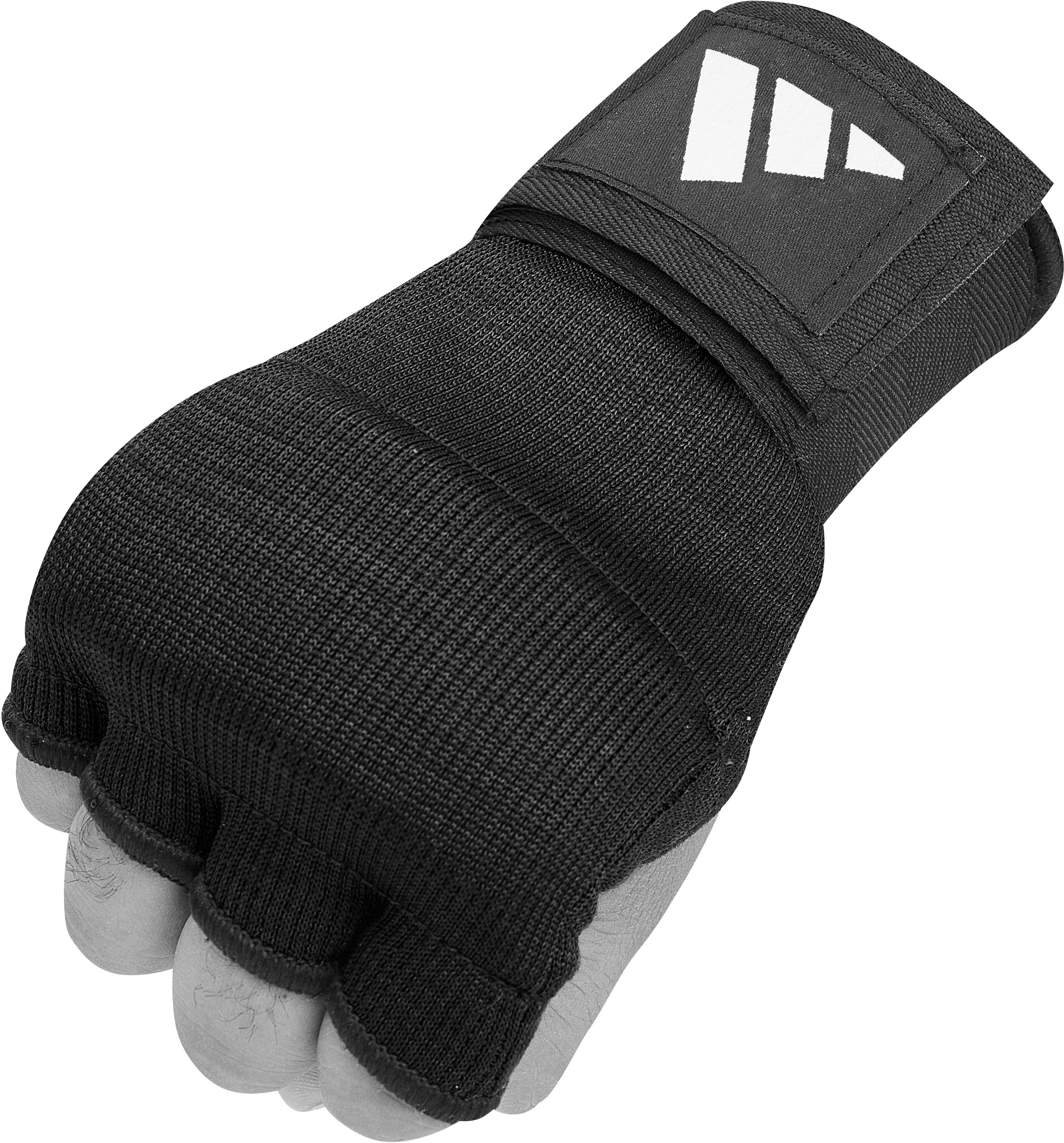 Boxbandagen ADIDAS PERFORMANCE "Super Inner Glove" Gr. XL, schwarz, Boxhandschuhe, XL, Obermaterial: 100% Kunstleder, Boxbandagen schwarz XL