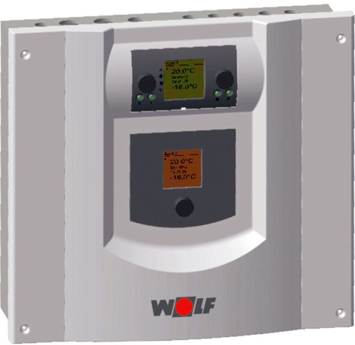 Wolf WPM-1 Wärmepumpen-Manager 2744960 mit Bedienmodul BM/Außentemperaturfühler, für Wandmontage