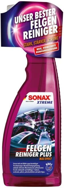 SONAX Xtreme Rim Cleaner PLUS 750 ml pour les jantes sales (02304000)