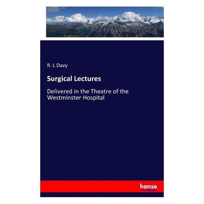 Hansebooks Surgical Lectures (Englisch, Softcover, R L Davy) (55903382)