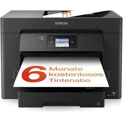 Epson WorkForce WF-7830DTWF (Tintenpatrone, Farbe), Drucker, Schwarz