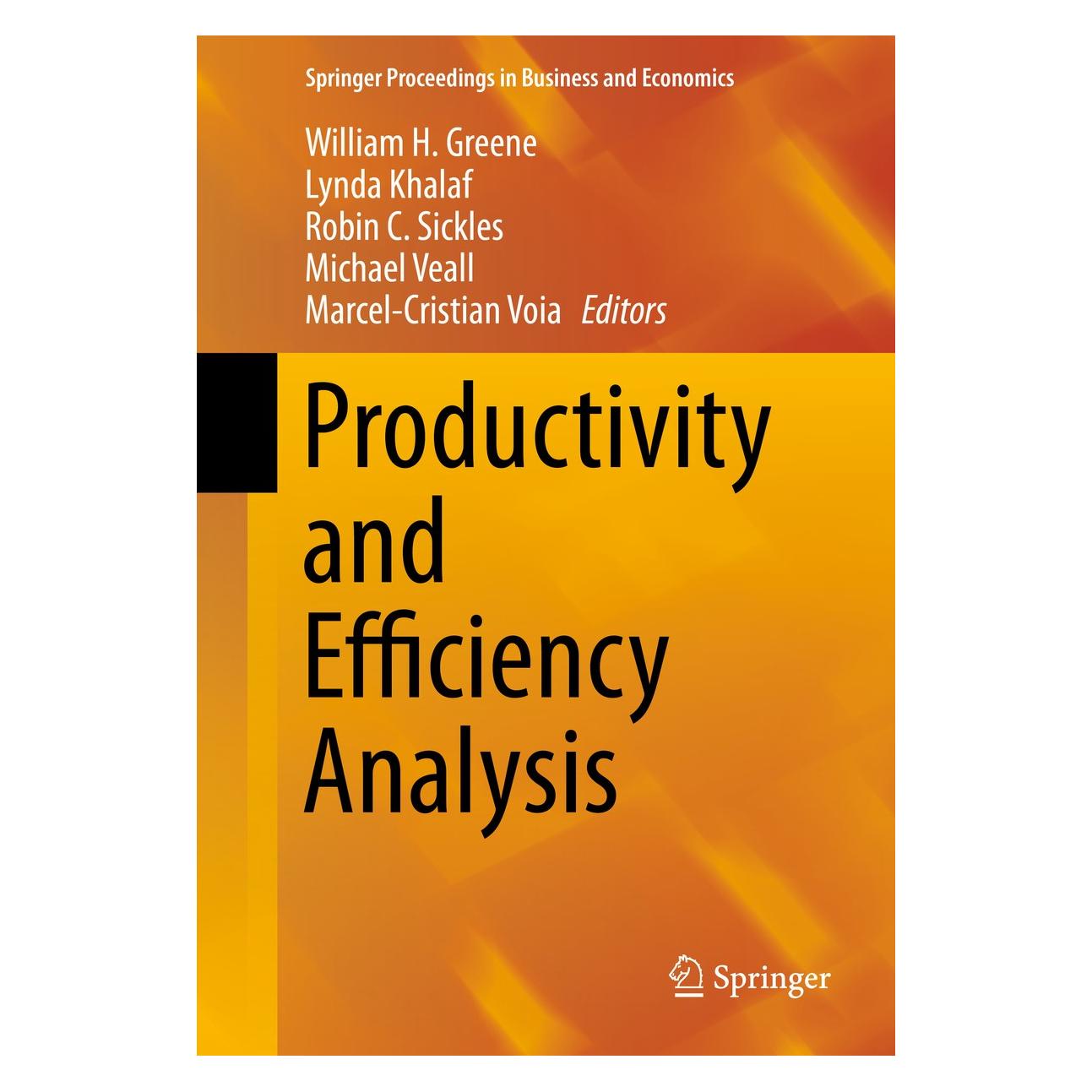 Springer Productivity and Efficiency Analysis (9783319232270)