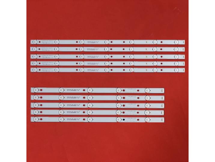 Bande de rétro-éclairage LED, 50 pièces, pour AWOX 49124 LC490DUJ(SG) (E3) DLED49HD 5X12 0002.A-1 DLED49HD 5X12 0002.A-2