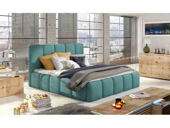 Xlmoebel Polsterbett Designer Doppelbett Luxus 180x200cm Hotel-Style (Doppelbett, Doppelbett 180x200), Made in Europa