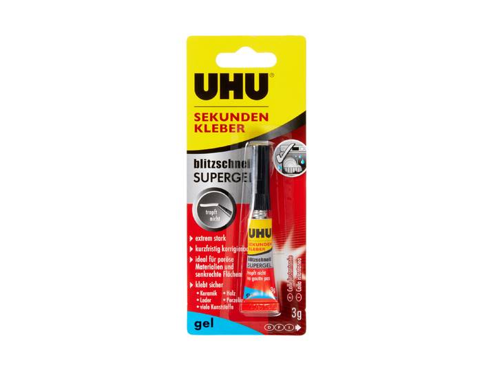 UHU Sekundenkleber Gel 3 g