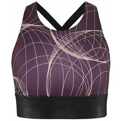 CRAFT Core Charge Sport-Top Damen 435721 - burgundy/bleikur M
