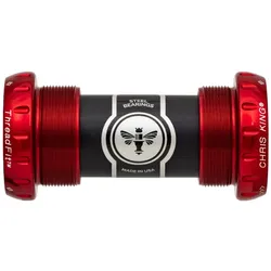 CHRIS KING Innenlager ThreadFit 24 | rot