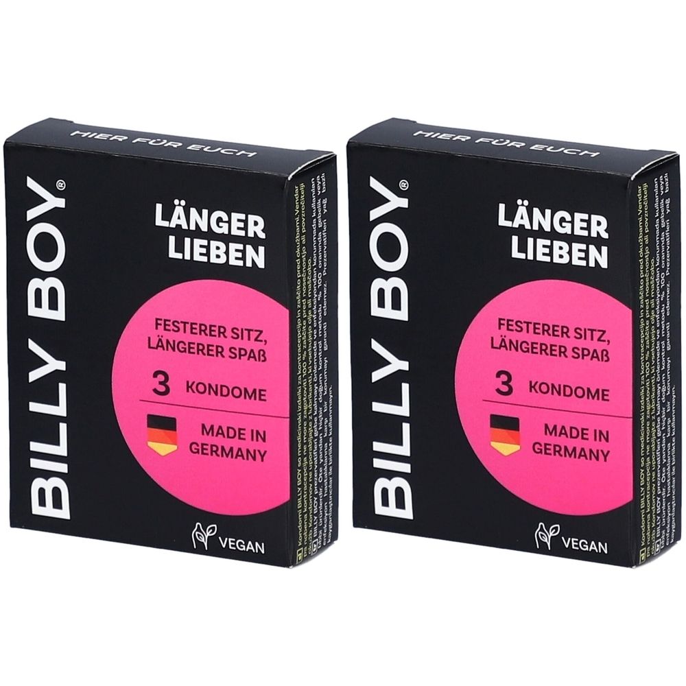 Billy BOY länger lieben MS 2x 2x3 St Kondome