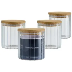 Ritzenhoff & Breker Linea Vorratsgläser, Vorratsbehälter, Transparent
