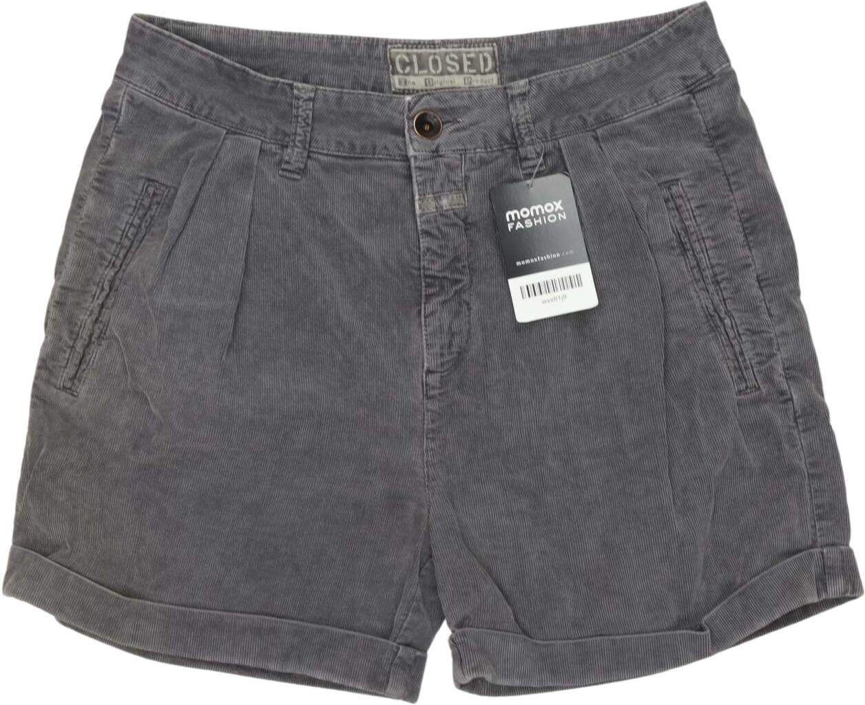 Closed Damen Shorts, Grau, Gr. EU 36 (IT 42), Elasthan / Baumwolle - Second Hand