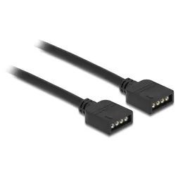 Delock RGB Anschlusskabel 4 Pin für 12 V RGB LED Beleuchtung 30 cm