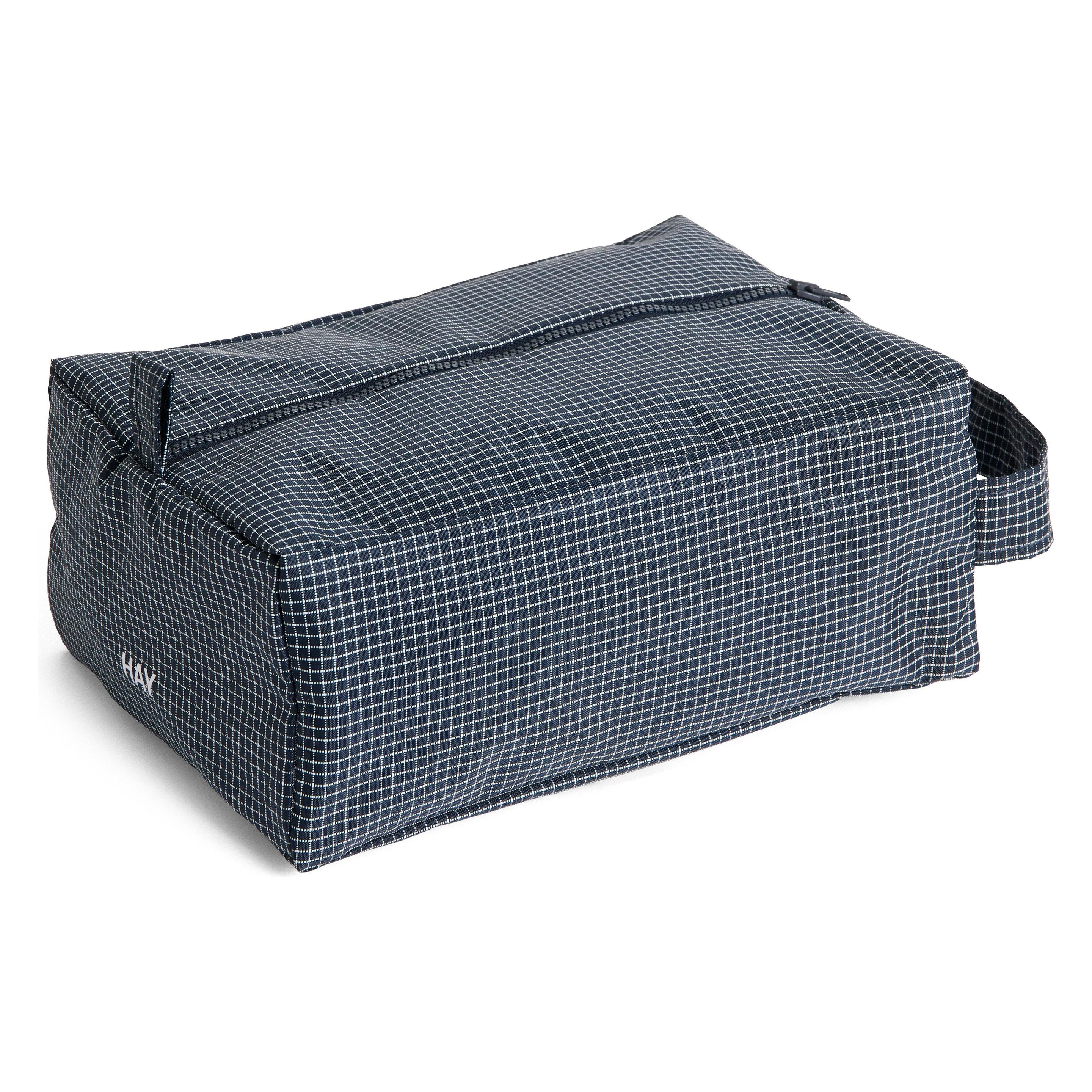 HAY Toilettas Grid Wash Bag Small Dark Blue (AF781-A601-AE89)