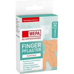 WEPA Fingerpflaster Mix 3 Größen 12 St