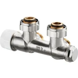 Oventrop Anschlussarmatur Multiblock T 3/4'' ÜM x 3/4'' AG Eck