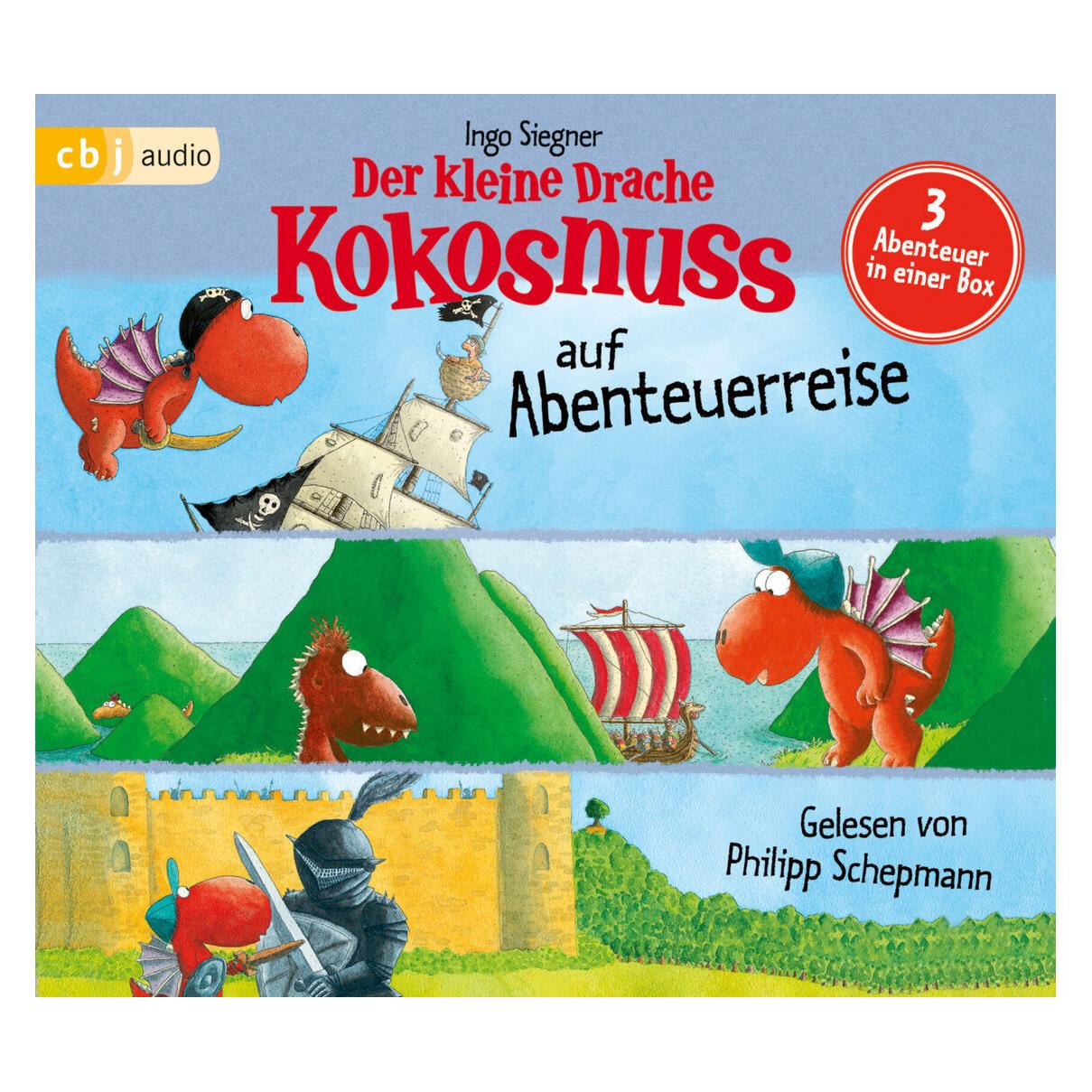 CBJ Der kleine Drache Kokosnuss auf Abenteuerreise (Ingo Siegner, Philipp Schepmann, Deutsch) (8371-6694-1)
