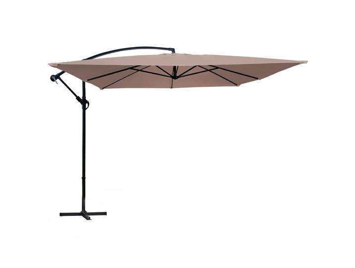 Oviala - Parasol déporté 3x3 m carré