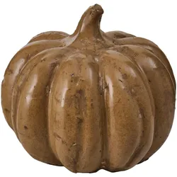 IB Laursen Terracotta Kürbis Braun glasiert, Ø 20 cm x H 18,5 cm
