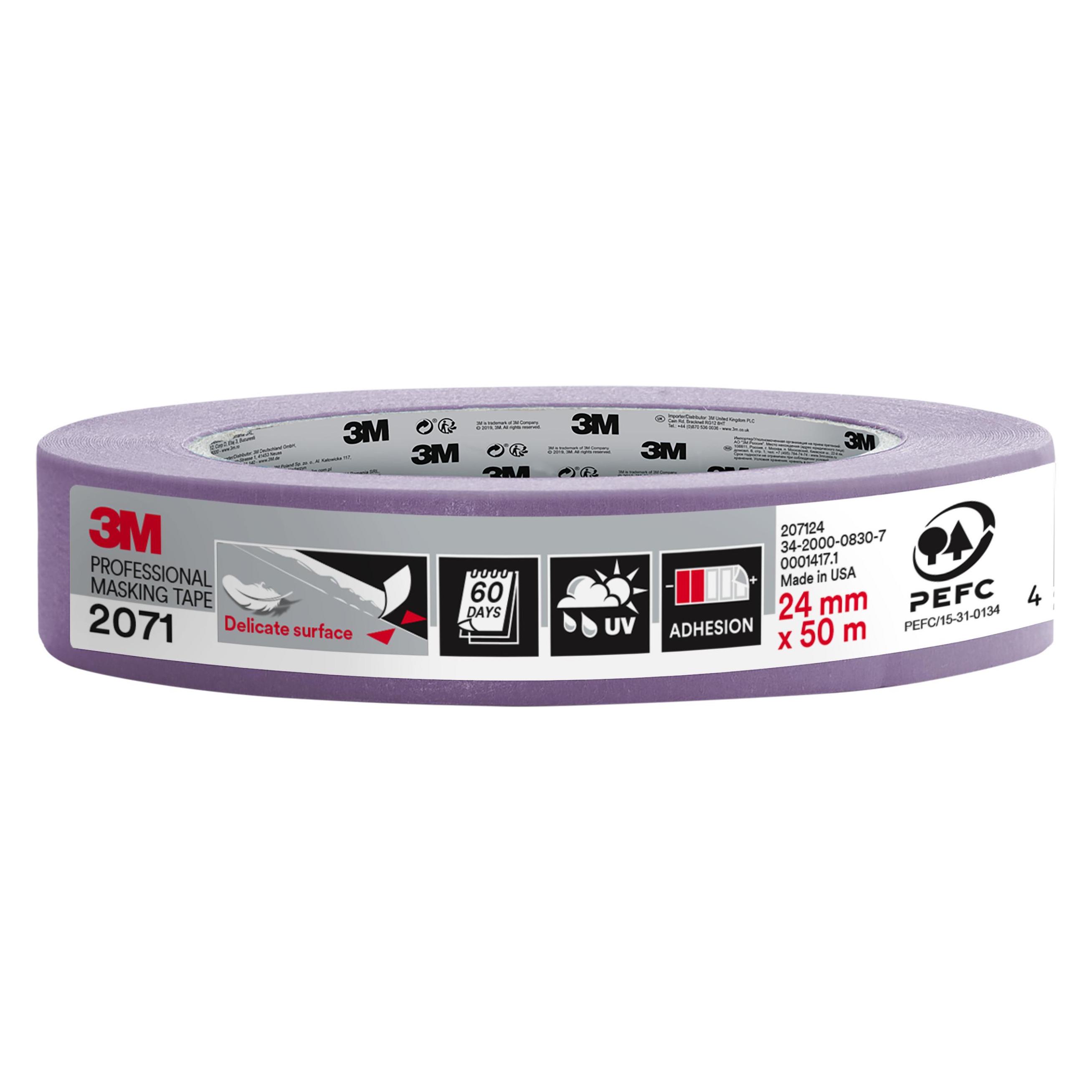 3M Abdeckband 2071 24mmx50m lila (24 mm) (207124SW)