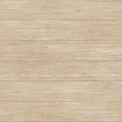 Galerie Wallcoverings Kitchen Shiplap Design Vinyl on Non-woven Matte Wallpaper Roll