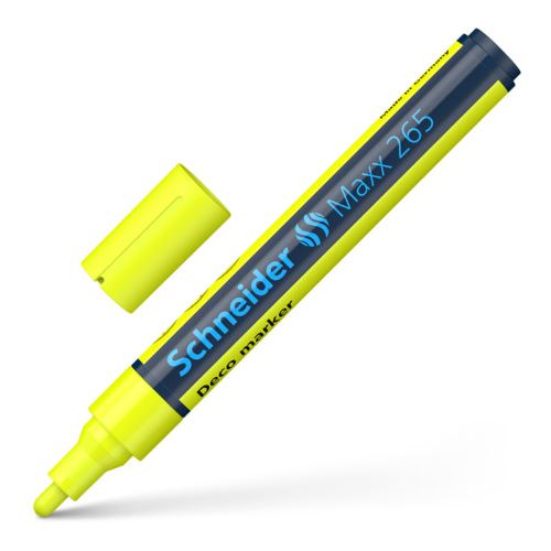 Schneider Maxx 265 Kreidemarker gelb 2,0 - 3,0 mm, 1 St.