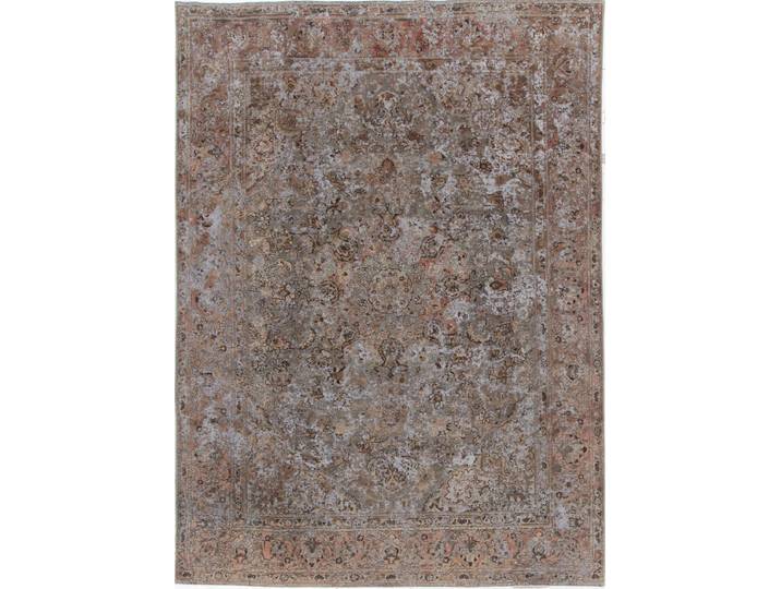 Vintage Teppich 205x286 Handgeknüpft Modern Orientteppich Wolle