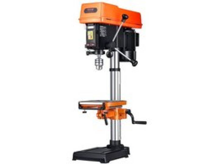 VEVOR Perceuse À Colonne 750w 30,48 cm Oscillation, 440-2580 Tr/min, Perceuse À Vitesse Variable Avec Plan De Travail Inclinable De 0 À 45 °, Perceuse De Positionnement À Rayons X, Perceuse À Bois Et Métal