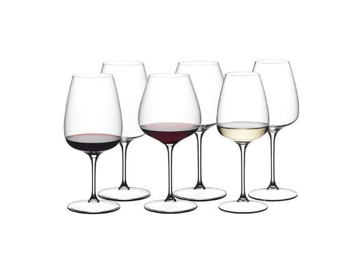 RIEDEL THE WINE GLASS COMPANY Gläser-Set Grape Weingläser-Set 6-tlg., 6-tlg., Glas