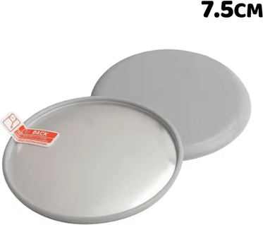 Inspire Curations Portable Wide Angle Round Photography Mirror grey S