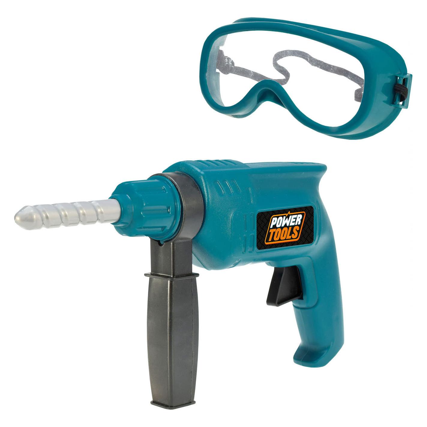 Toi-Toys Elektrowerkzeuge Bohren mit Schutzbrille (38031A)