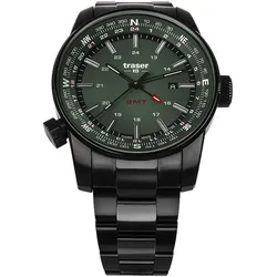 Traser H3 Tactical Adventure Collection P68 Pathfinder GMT 109525 - grün,anthrazit - 46mm