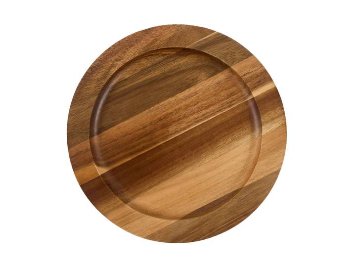 Victoria Victoria dessous-de-plat rond en bois d’acacia Ø25 cm