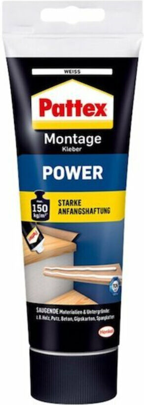 Montagekleber POWER weiß 250g Tube PATTEX ; Henkel (PXP25)