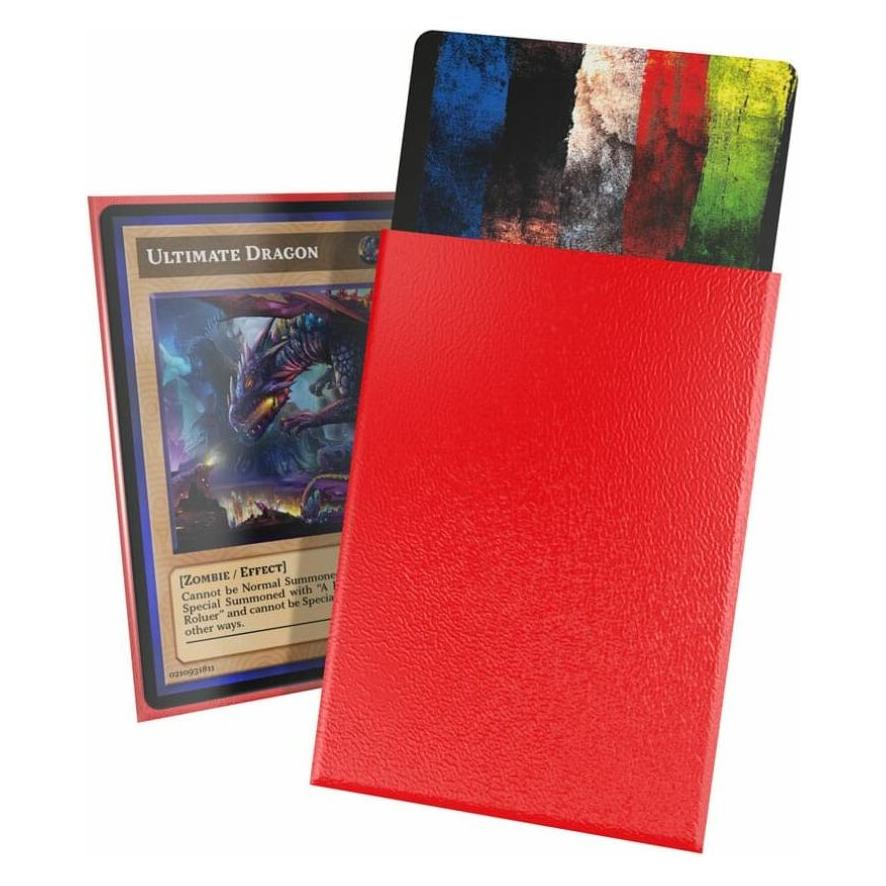 Ultimate Guard 60 pochettes Cortex Sleeves format japonais Rouge Mat (UGD011167)