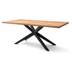 Musterring Esstisch Tiama 180 x 100 cm Holz Braun Eiche