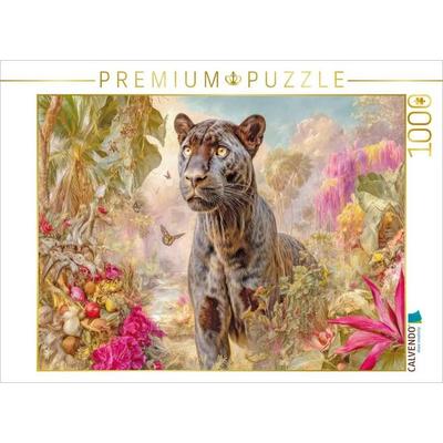 CALVENDO Puzzle Dschungeltiere Wunderwelt | 1000 Teile Lege-Größe 64 × 48 cm Foto-Puzzle für glückliche Stunden