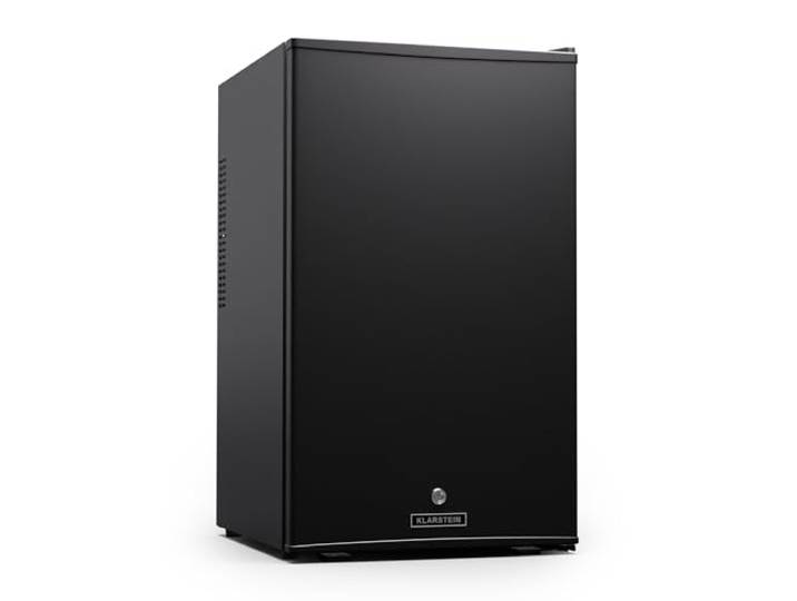 Klarstein Kühlschrank - mit Glastüre, 68L Mini-Kühlschrank für Getränke & Snacks, Klein & Leise, Verstellbare Ablagen, Schloss, wechselbarer Türanschlag, höhenverstellbare Füße