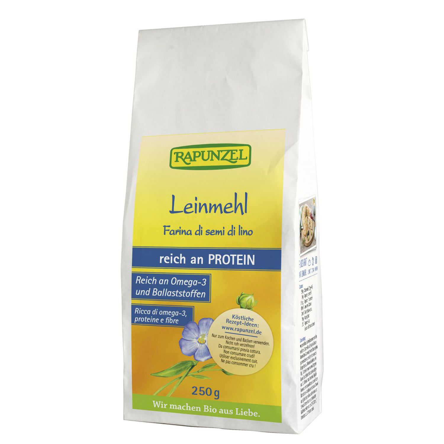 Rapunzel Bio Leinmehl 250 g Pulver
